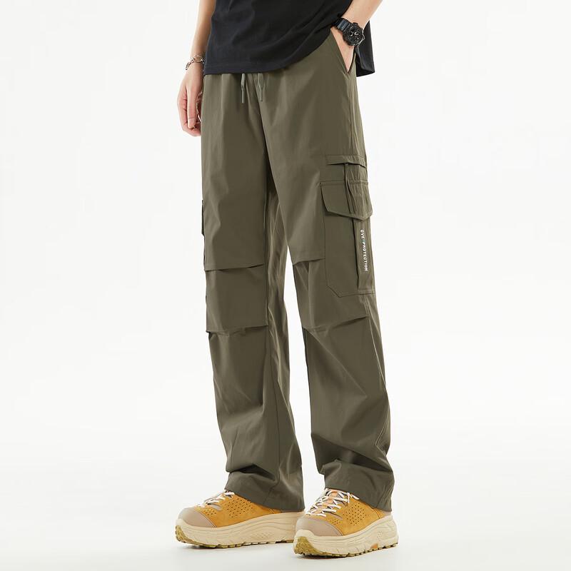 OVERPROTECTIONit Men's Straight Leg Cargo Pants