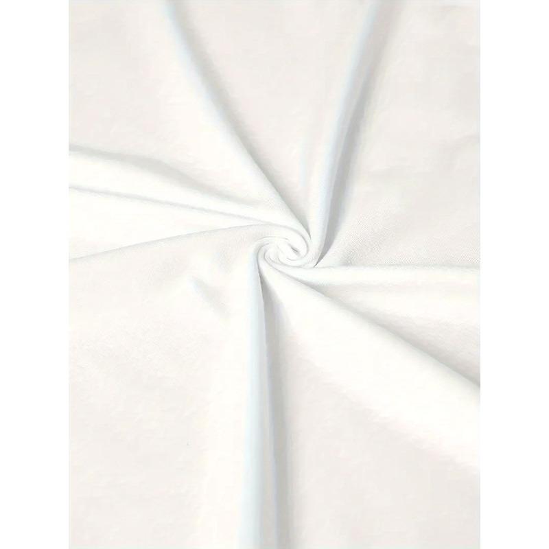 Taille Européenne [T-shirt Imprimé Floral] 1PCY2K Style T-shirt Rose pour Femme Imprimé Fleur de Lys - Disposition Florale Centrale Large Peinte à la Main -