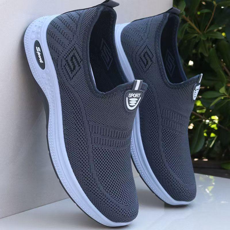 Summer mesh shoes breathable thin casual shoes sports shoes soft-soled walking shoes