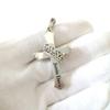 Used JUSTIN DAVIS Justin Davis Pendant Top Crown Cross Silver 420