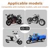 V72 2-LED Motorcycle Fog Light High Power Waterproof LED Headlight for Off-Road Truck SUV
