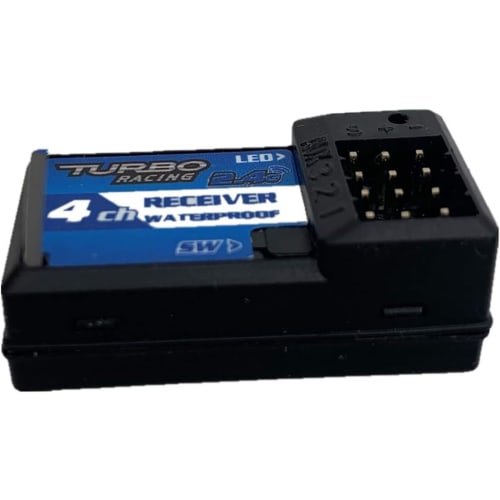 UltraPower TURBO RACING 4-Channel Waterproof 2.4GHz Radio (RX41)