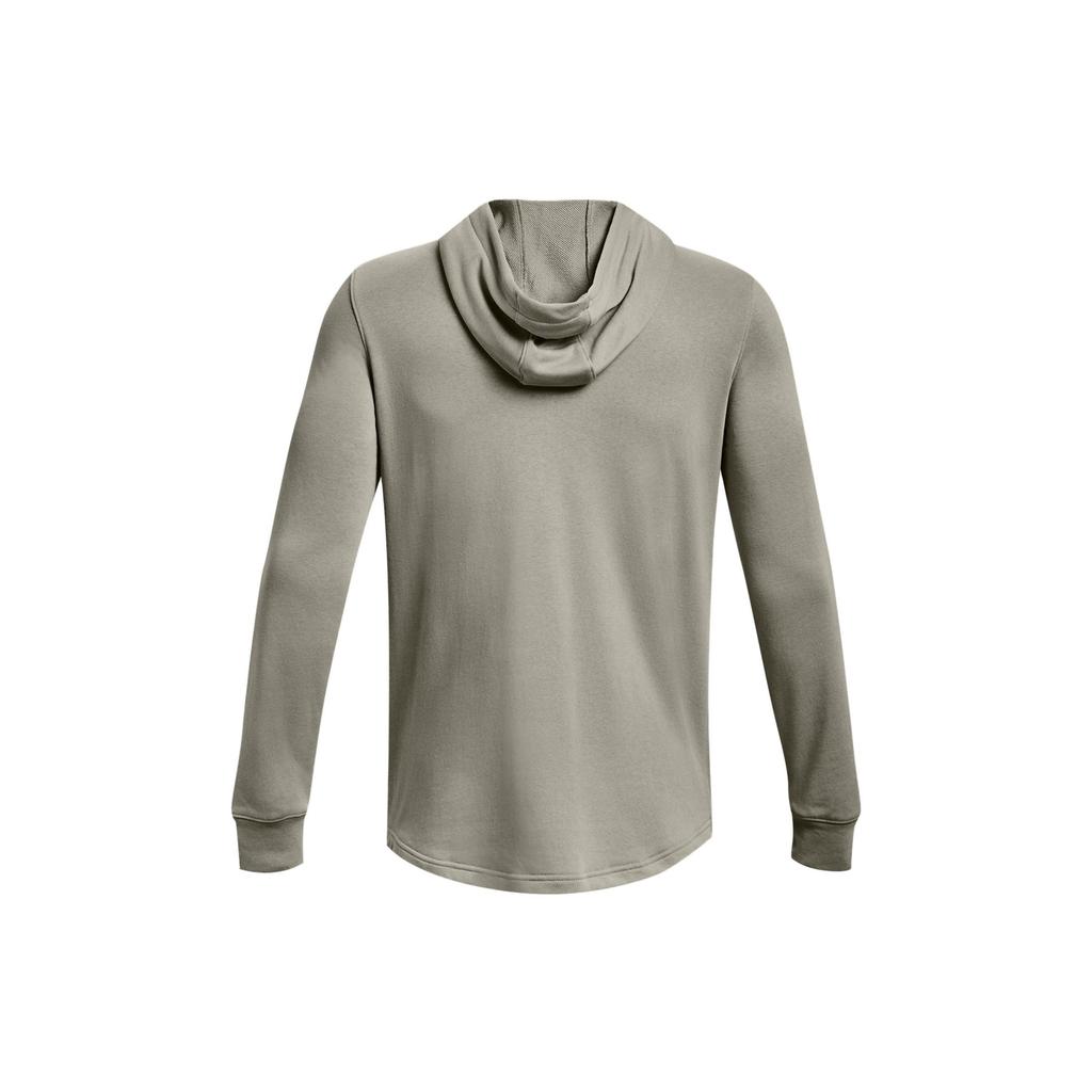 Under Armour American Vintage Letter Hooded Pocket Long Sleeve Sweatshirt Men sweatshirt Gray 1379766-504