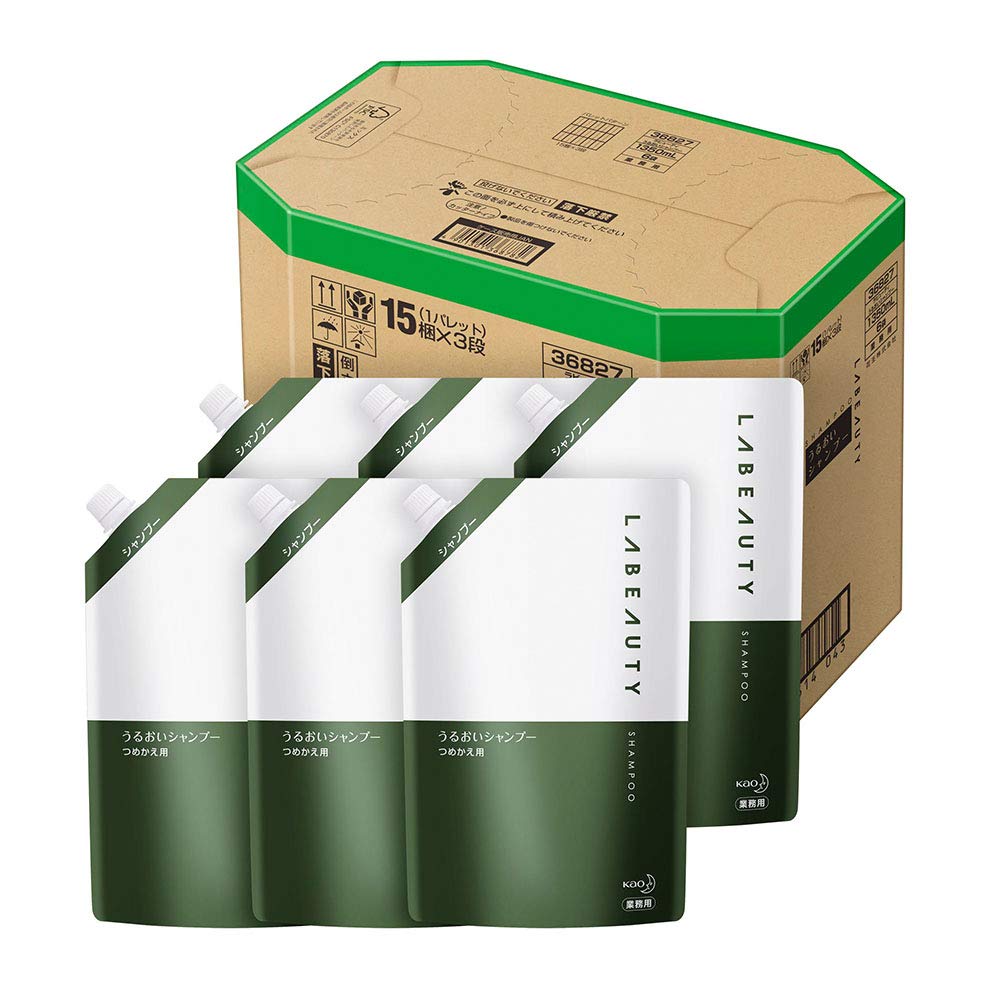 

[Commercial Case Sales] La Beauty Shampoo Refill (1350ml x 6) Large Capacity