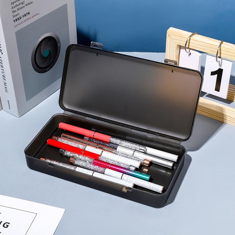 Large Capacity Transparent Stationery Case Pencil Storage Colour Pencil Storage Children'S Crayon Painting Sketching Pencil Bag