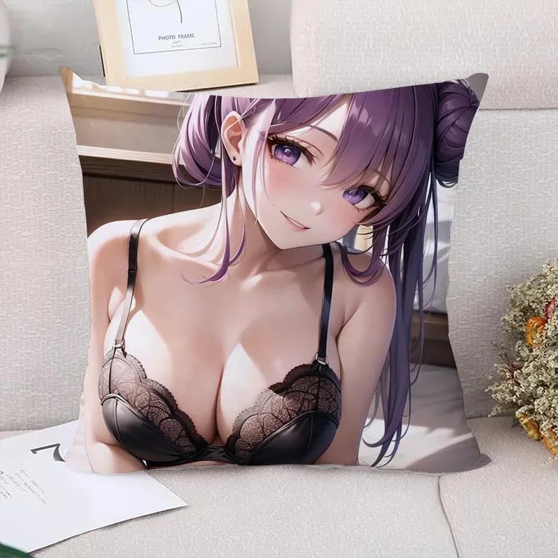 Genshin Impact Decorative Cushions for Sofa Cushion Covers Luxury Pillow Cover  Car Decoration Fall Decor Pilow Cases