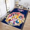 Cute Cartoon Theme Sailor Moon Tsukino Usagi Cartoon Rug Multifunctional Household Anti-slip Decorative Door Mat, Outdoor Floor Mat, and Carpet Y7