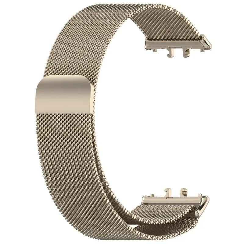 Stainless Steel Strap For Samsung Galaxy Fit 3 Watchband Milanese Loop Magnetic Bracelet Wristband Galaxy Fit3 Accessories