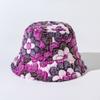 Unisex Bucket Hat Striped Women Men Fishing Fisherman Hat Autumn Winter Faux Fur Wool Outdoor Warm Panama Cap