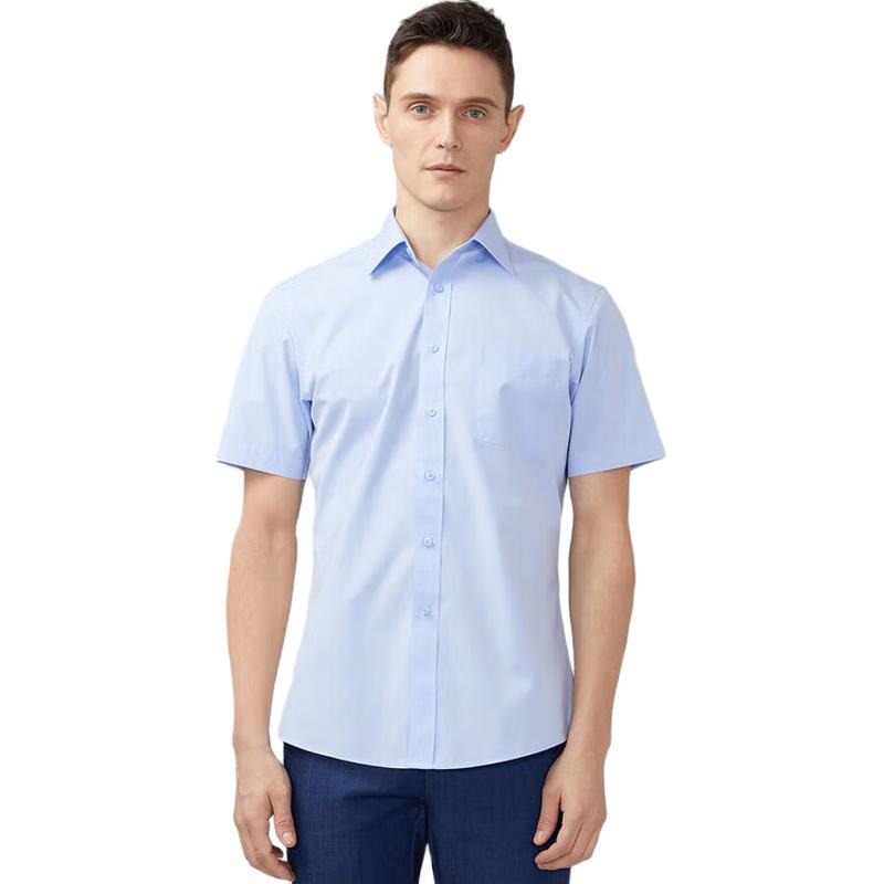 YOUNGOR Men s Casual Short Sleeve Shirt 43