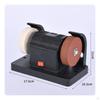 Mini Bench Versatile Dual Wheel Electric Polishing Machine for DIY Enthusiasts, Workshop,