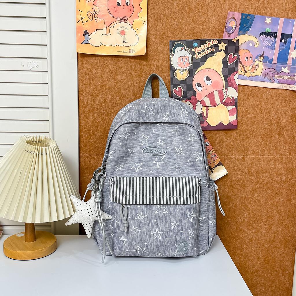 Schoolbag small fresh schoolbag for girls junior high school students cute Korean version travel backpack lightweight high school college students