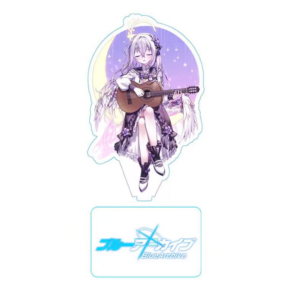 Hot Anime Blue Archive Takanashi Hoshino Cosplay Game Acrylic Action Figure Stand Model Toy Decor Prop Fans Collection Gift