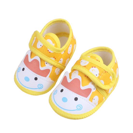 DYS Baby Cartoon Chicken Breathable Anti Slip Soft Sole Toddler Prewalker Flat Shoes