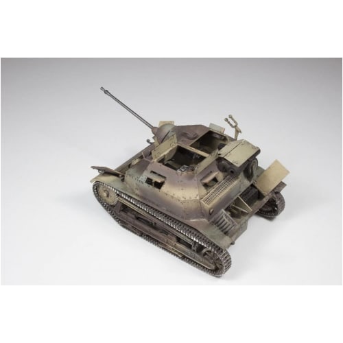 IBG 1/35 Scale Polish Army TKS Small Tank with 20mm Gun, Metal Gun Barrel and Two Tank Crew Figures, Plastic Model Kit PB35046