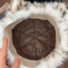Warm Winter Plush Mongolian Hat Women Fur Bucket Cap Riding Thicken Fluffy Brimless Comfortable Fashion Outdoor Casual Soft Hat