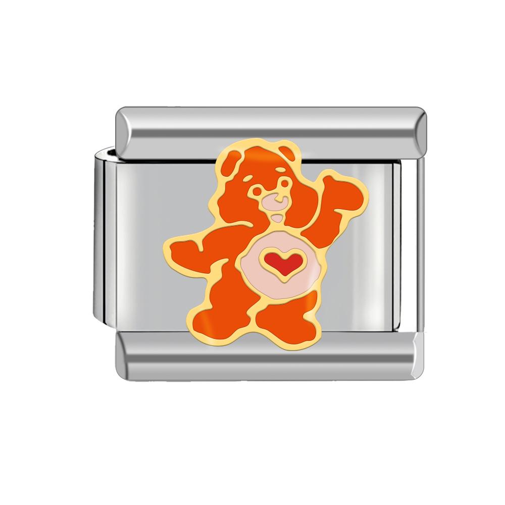 Italian Charm Stainless Steel Y2K Bracelet 9mm Diy Animal Series