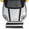 Auto Motorhaubenaufkleber Streifen Sport Vinyl-Aufkleber für MINI Cooper S JCW R55 R56 F55 F56 F60 R60 R61 F54 Auto Dekor Zubehör