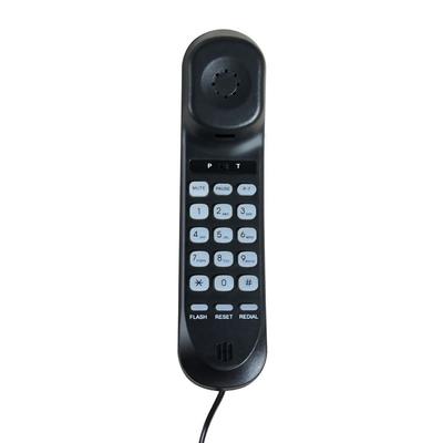 Large Buttons Corded Landline Phone HD Sound Wall Mountable Phone Mini Landline Phone  For Seniors