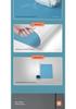 Small Waterproof Silicone Gaming Mouse & Keyboard Pad for Office
