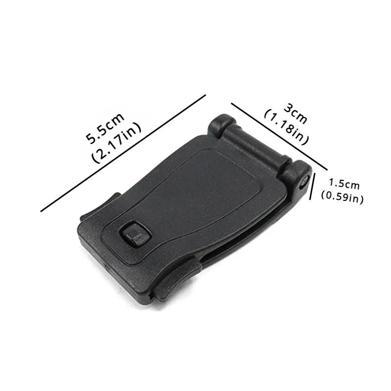 5PC Outdoor Backpack Accessories Molley Buckle Molle System Webbing Buckle Clip Backpack Fastening Buckle