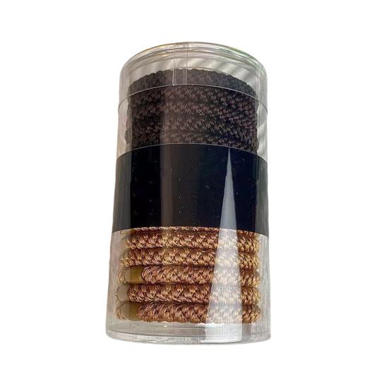 Hair Band 15Pcs High Elasticity Ropes, Thick Rubber Bands, Super Grip Non-deforming Rope No Slip Ties, Tangle Accessories for Running Climbing