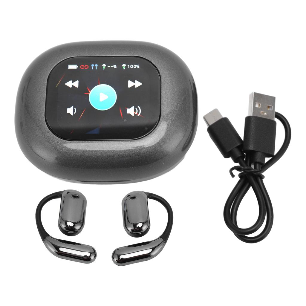 AI Translator Ohrhörer Ergonomische Echtzeit-Übersetzung Rauschunterdrückung Sprachübersetzer Kopfhörer