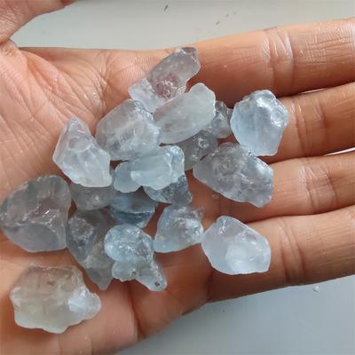 Difusor de pedra celestite natural, óleos crus, céu azul, pedras preciosas, amostra mineral, tanque, decoração, cristal de energia de cura