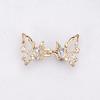 Fashionable Simple Waist Accessory Detachable Non Stitching Button  Butterfly Waist Buckle Minimally Designed Jewelry