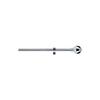 Kit Extendable Curtain Rod Ring From 110 To 200cm Chrome Stor Planet