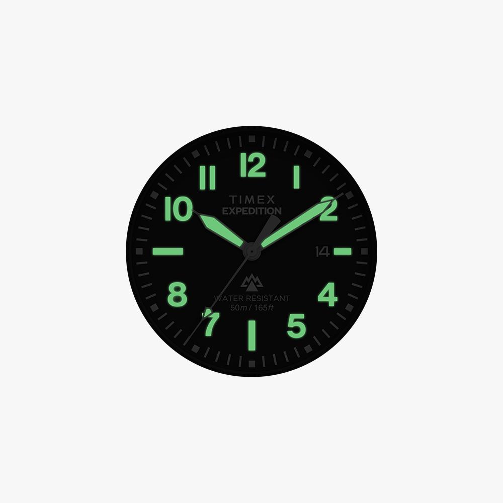 TIMEX Expedition Capstone All Black Outdoor Watch 39mm TW2Y18100
