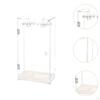 Rotatable Necklace Organizer Acrylic Holder Clear Dustproof Display Stand for