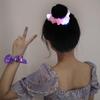 LED Large Intestine Hair Ring Nightclub Bar Dance Club Luminous Hair Accessories