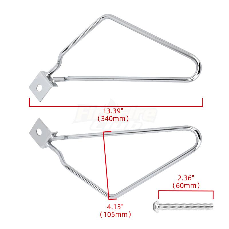 Pro Harley Sportster 883 Iron XL883N Dyna Fat Bob FXDF Podpěra brašny na motocykl Boční montážní konzola Držák kufru