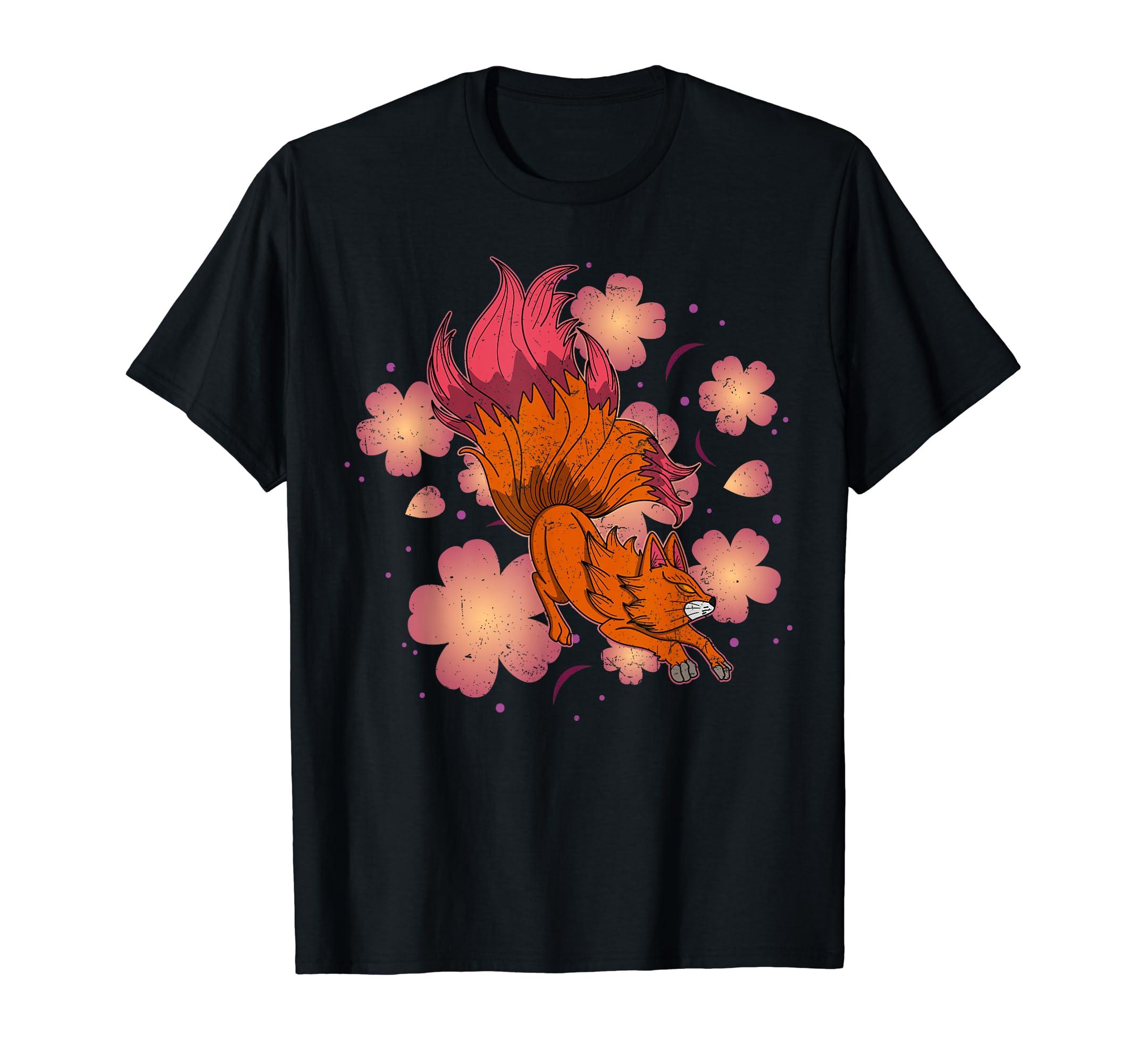 Kumiho (Nine-Tailed Fox), a mythical creature from Korean mythology, Korean Nine-Tailed Fox T-shirt