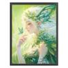 Full Embroidery Eco-cotton Thread 14CT Printed Fairy Cross Stitch Kit 45x60cm