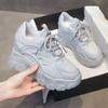 2024 Luxury Interior Height Increase 9cm Casual Skateboarding Shoes Spring/Autumn Korean Edition Women's Running Sports Shoes