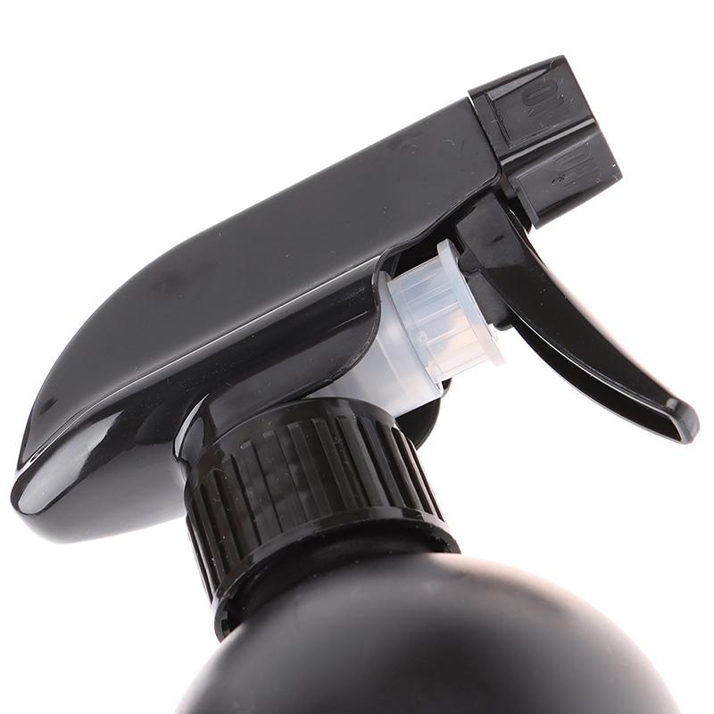 2 x 500 ml schwarze Kunststoff-Triggerflasche, Auto-Reinigungsspray, Multifunktionsflasche