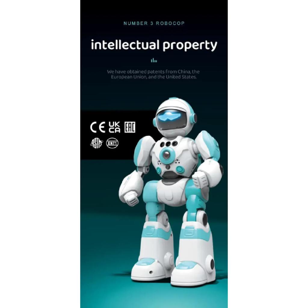 AI Smart RC Robot Toy Talking Dancing Robot (Yellow) Remote Control Programmable