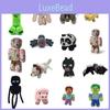 Adorable Minecraft Plush Toys Featuring Soft Creeper Enderman And Wolf Characters