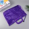 Waterproof Storage Bag PVC File Bag Portable Pen Bag  School Office