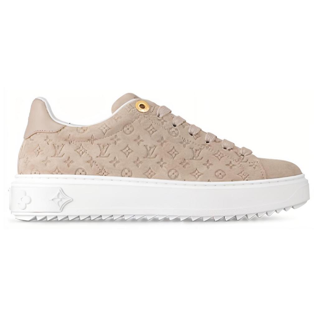 Louis Vuitton Time Out Sneakers 'Beige Minimonogram' Women's 1ABR2I