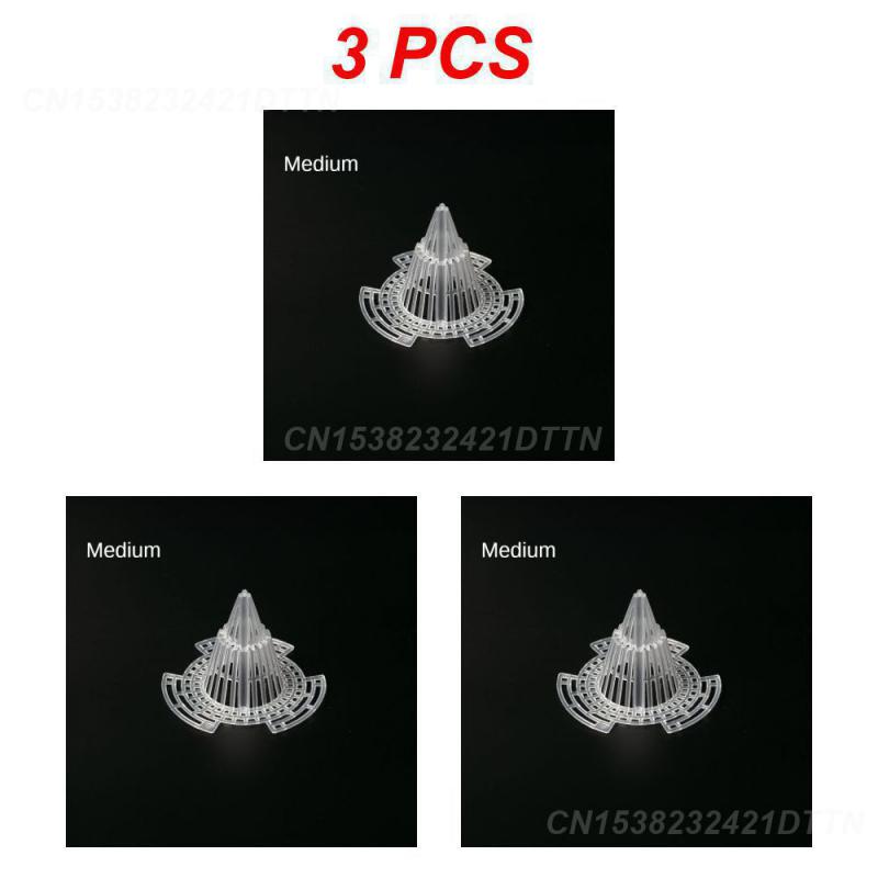 1/2/3PCS Flowerpot Hole Mesh Pad Durable Three-dimensional Tapered Gasket Garden Supplies Flowerpot Tapered Gasket Waterproof