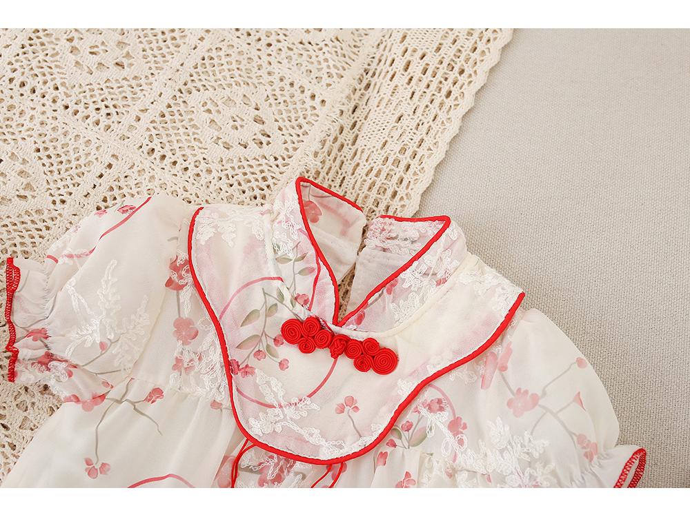 Baby Girl Summer Fashion Short-Sleeve Romper