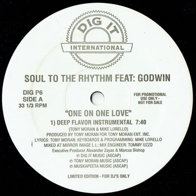 Płyta 12-calowa SOUL TO THE RHYTHM FEAT: GODWIN / K - Miłość Sam Na Sam / Podnieś Swój Umysł DIGP6 Dig It Internat 1995 US Dance & Electronica Używane