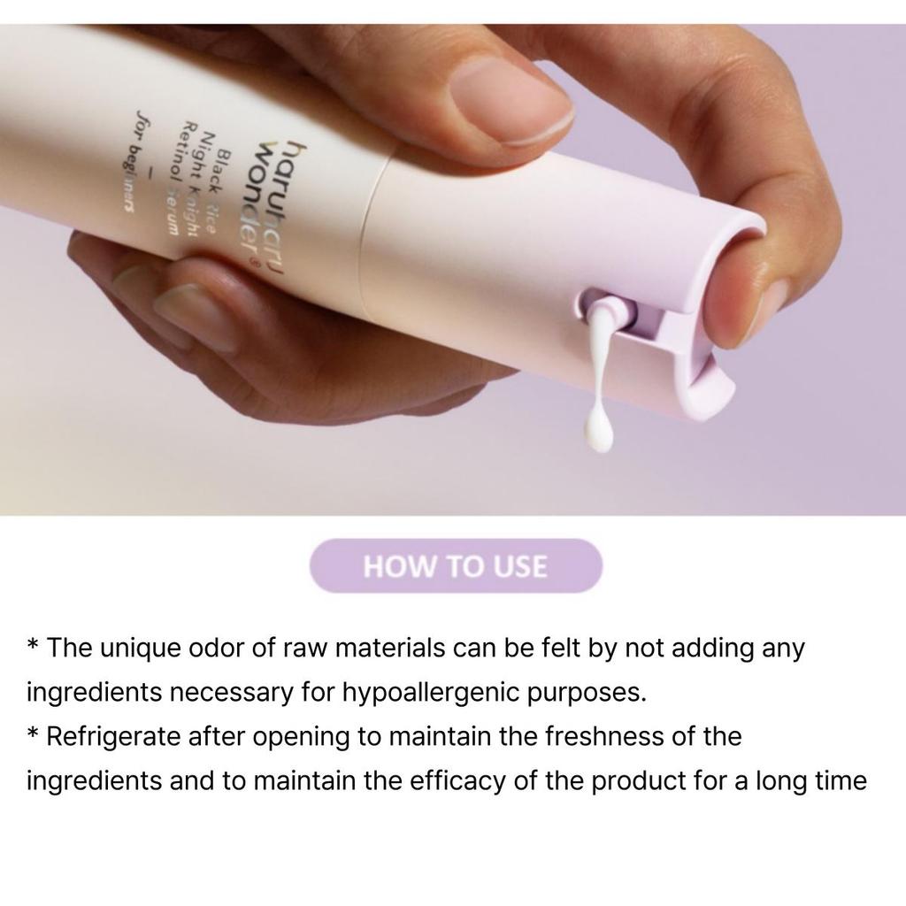 HARUHARU WONDER Black Rice Night Knight Retinol Serum 20ml