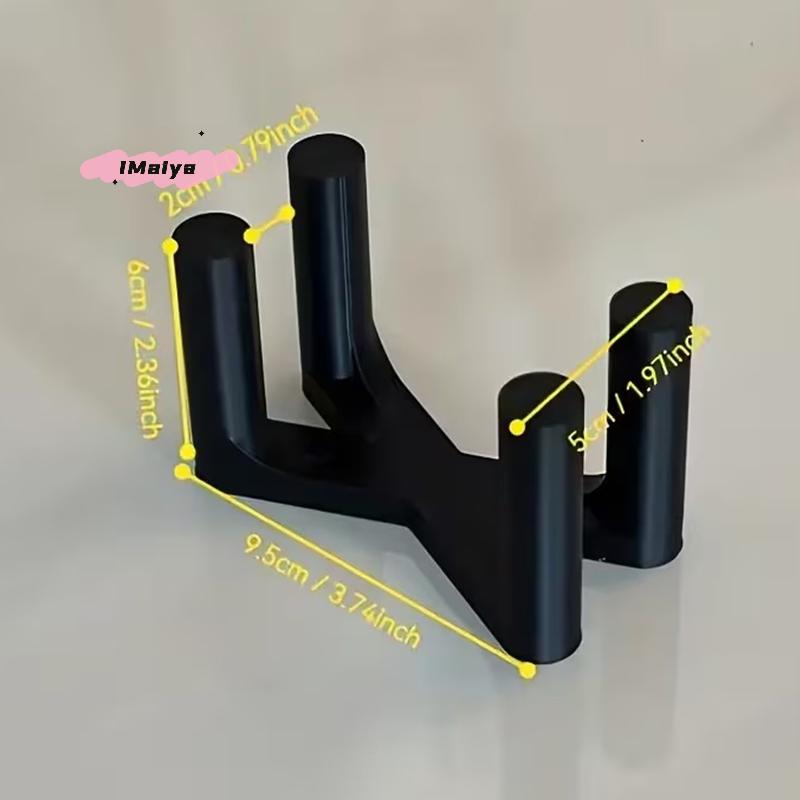 Space-Saving Plastic Weight Scale Stand for Bathroom & Home Gym Utility Rack Compatible with Digital & Analog Scales