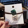 1Pcs  Head Rope Ins Hollow  Haircircle Fresh Women'S Hairtie