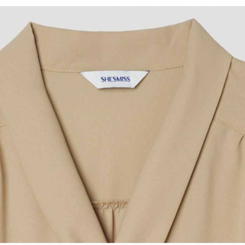 [She S miSS] Chemisier à col noué Signature Swwblp22010 Ca