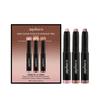 Zephoco Seidige & Pigmentierte Creme-Lidschattenstift-Set - 3 Vielseitige, Einfach Aufzutragende Farben für den Täglichen Gebrauch